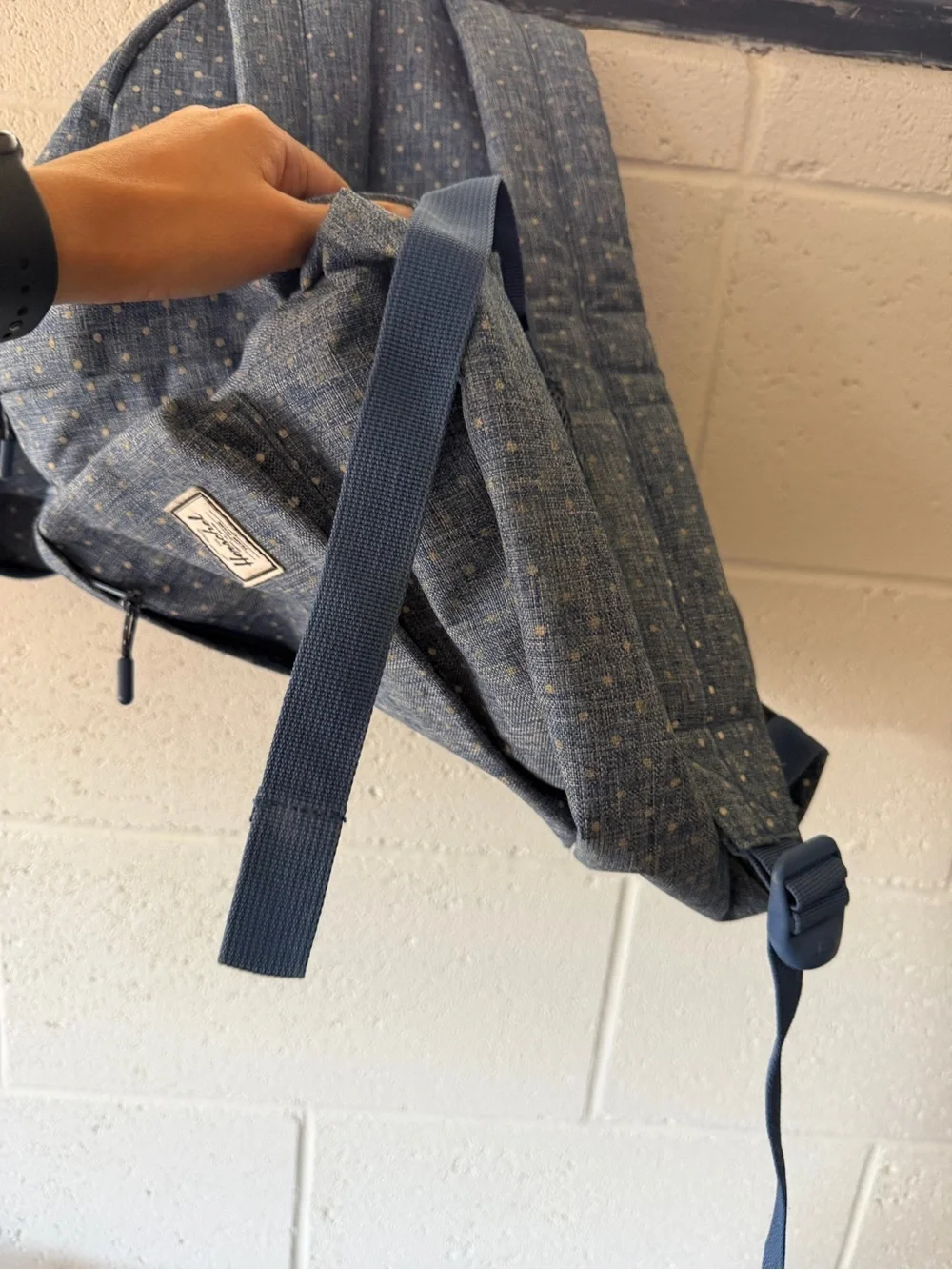 Herschel Supply Company Denim Dot Navy Backpack